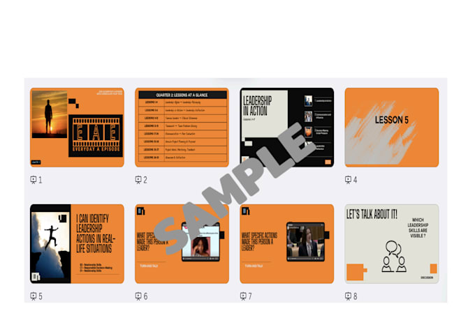 turn your content into an engaging, ready to teach program